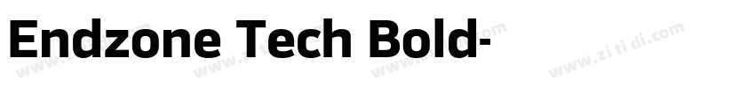 Endzone Tech Bold字体转换